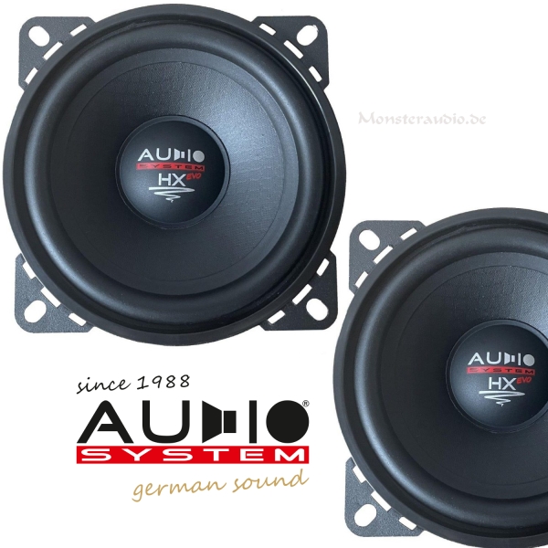 Audio System HX 100 SQ EVO 3 high-end 10cm 2-Wege Lautsprecher 100mm HX-100